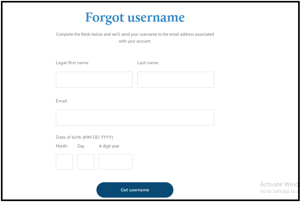 How to Reset a Forgotten Username on Allina Mychart Account
